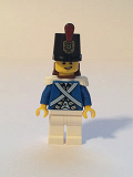 LEGO pi154 Bluecoat Soldier 3 - Lopsided Grin