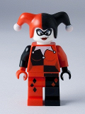 LEGO sh024 Harley Quinn - Black and Red Hands