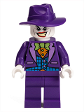 LEGO sh094 The Joker - Blue Vest, Dark Purple Fedora