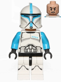 LEGO sw629 Clone Trooper Lieutenant, Printed Legs (75085)