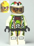 LEGO wr021 Team X-treme Daredevil 3 (MAX-treme) - Standard Helmet